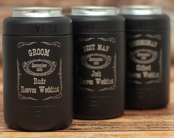 Set of 7 Groomsmen Gifts | YETI Groomsman Gift | Wedding Favors | Personalized Bridal Party Gifts | Wedding Gift | Groomsman Gift Sets