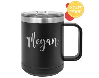 personalised thermos mugs with lids