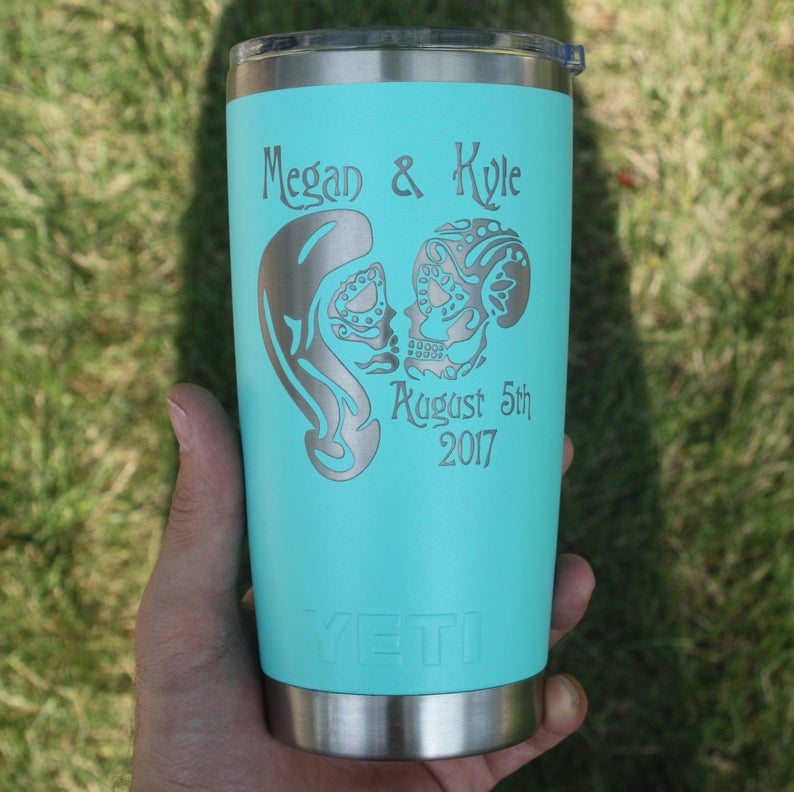 Set of 10 Groomsmen YETI Tumblers Custom YETI Groomsmen Etsy