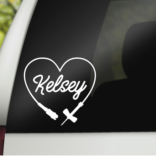 Phlebotomy Decal, Nurse Decal, Phlebotomist Gift, Medical Student Gift, Car Decal