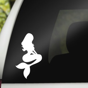 Mermaid Decal, Mermaid Birthday Gift, Mermaid Tail Decal, Tumbler Decal