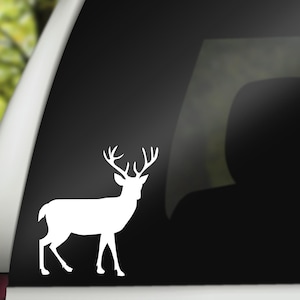 Deer Decal, Hunting Name Decal, Gift for Hunter, Outdoorsman Gift