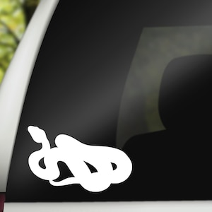 Snake Decal, Reptile Decal, Reptile Lover Gift, Tank Decal, Laptop Decal, Water Bottle Decal