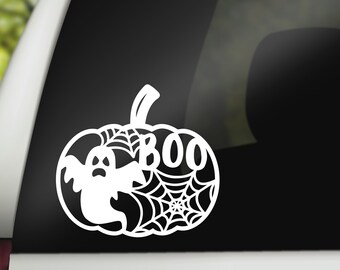 Halloween Decal, Pumpkin Decal, Ghost Decal, Spider Decal, DIY Halloween Party, Tumbler Decal