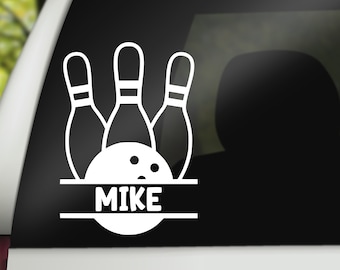 BOWLING KING Vinyl Decal Sticker C BOWLING KING Vinyl Decal Sticker C