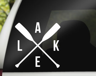 Laptop CCI244 Etc./… Kayak Canoe Person Decal Automobile 4 In