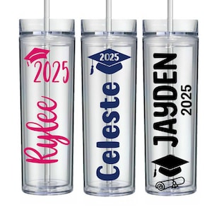 Class of 2025 Graduation Tumbler, Graduation Gift, College Grad Gift, Senior Night Gift
