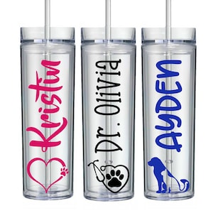 Veterinarian Gift, Vet Tech Gift, Vet Assistant, Veterinarian Tumbler, Vet Tech Tumbler, Vet Graduation