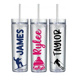 Ski Trip Tumbler, Snowboard Tumbler, Ski Trip Gifts, Skier Gift, Snowboarder Gift, Family Vacation Cups