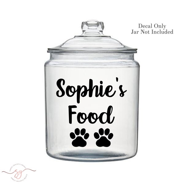 Dog Food Container Etsy