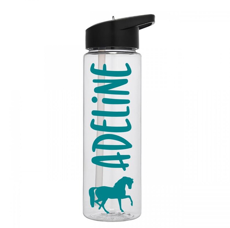 Horse Water Bottle Horse Lover Gift Personalized Equestrian Etsy