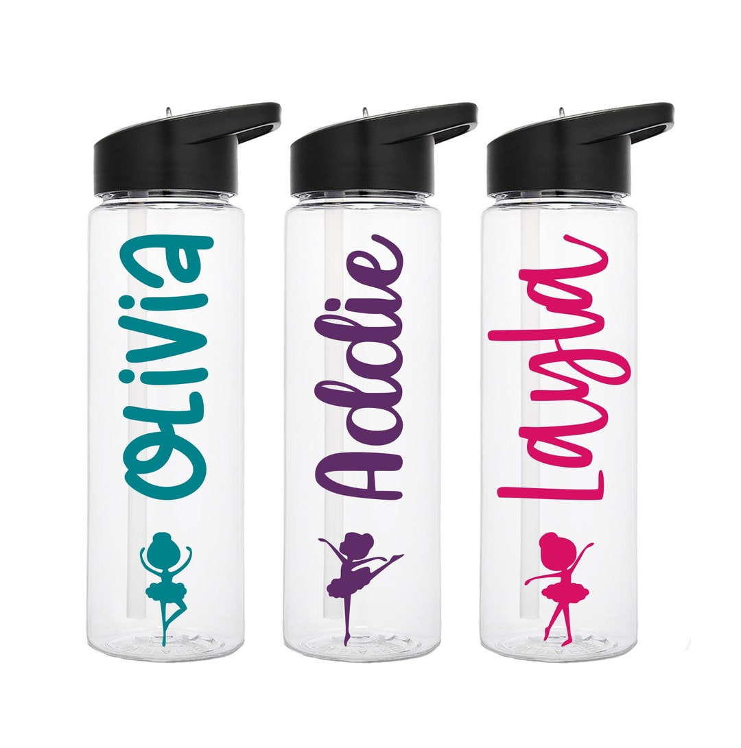 Personalized Ballet Water Bottle Gift for Ballerina Ballet Etsy