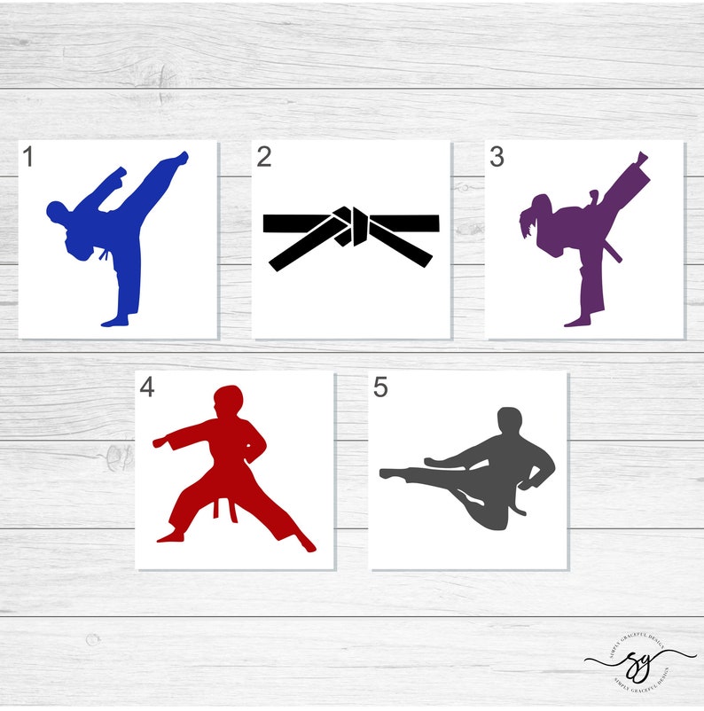 Karate Water Bottle Karate Gifts Belt Testing Gift Karate Etsy