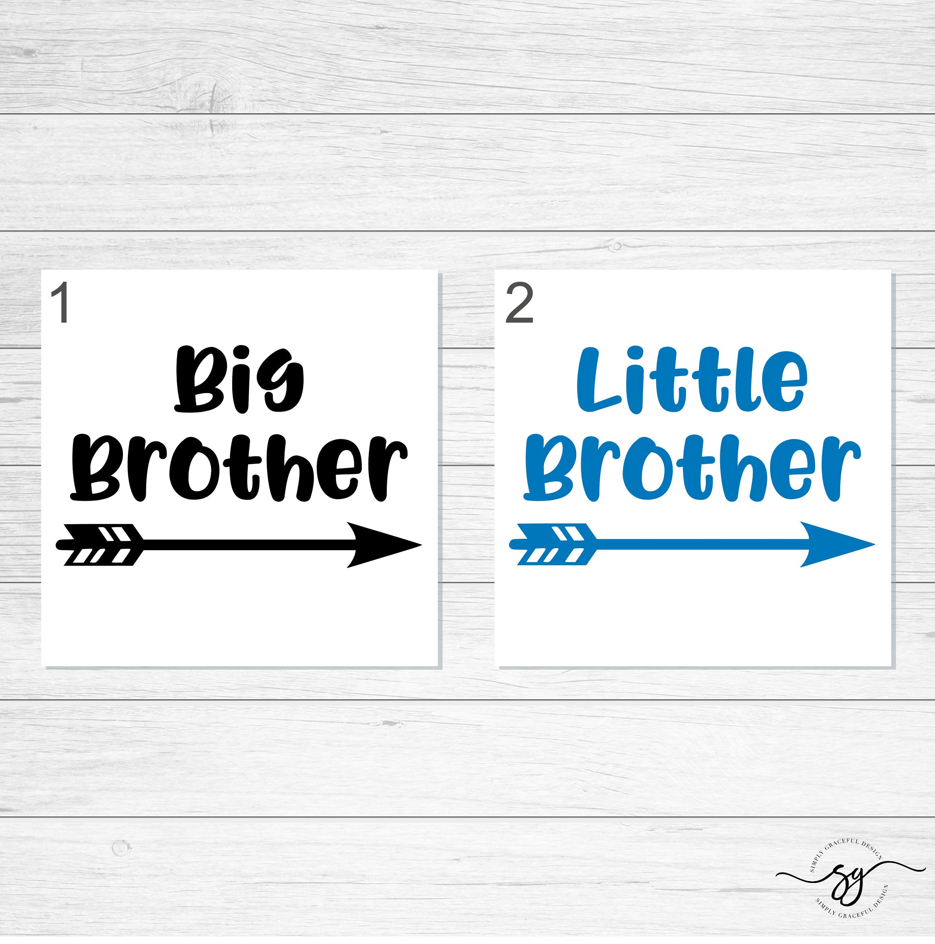 Sticker House Children Big Brother Fan Lives Here 160x105mm Plastic Sign 
