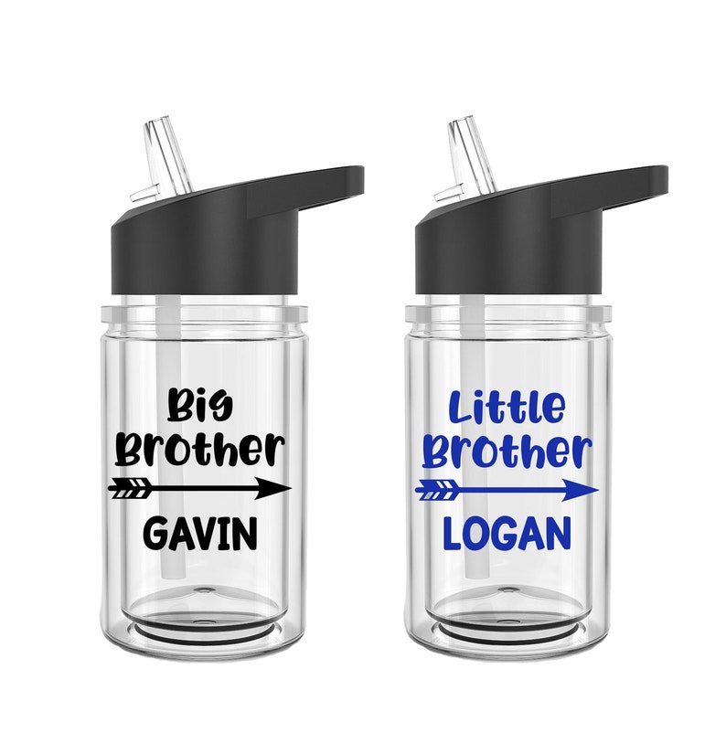 Big Brother Water Bottle Little Brother Cup Little Brother Etsy