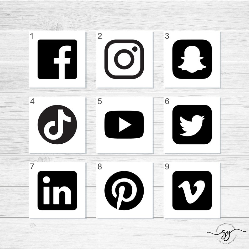 Social Media Business Decal, IG Name Decal, Influencer Decal, Username Car Decal, Marketing Decal image 2