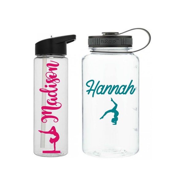Personalized Gymnast Water Bottle Gymnastic Coach Gift | Etsy