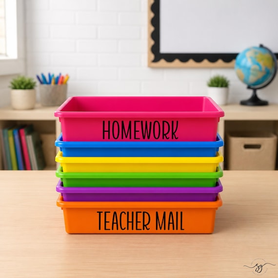 Classroom Labels, Back to School Decals, Bin Labels, Teacher Organization, Office Labels, Teacher DIY
