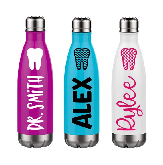 Dentist Gift Dental Assistant Gift Dentist Water Bottle Etsy