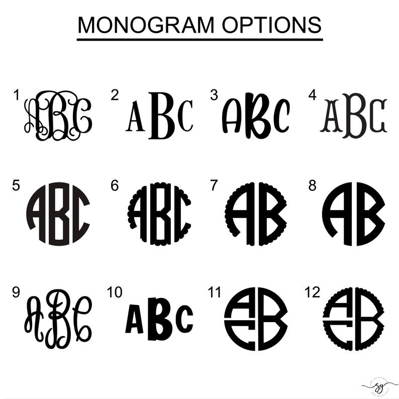 Halloween Monogram Decal, Halloween Decal, Spider Decal, Ghost Decal, Halloween Party Favor image 4