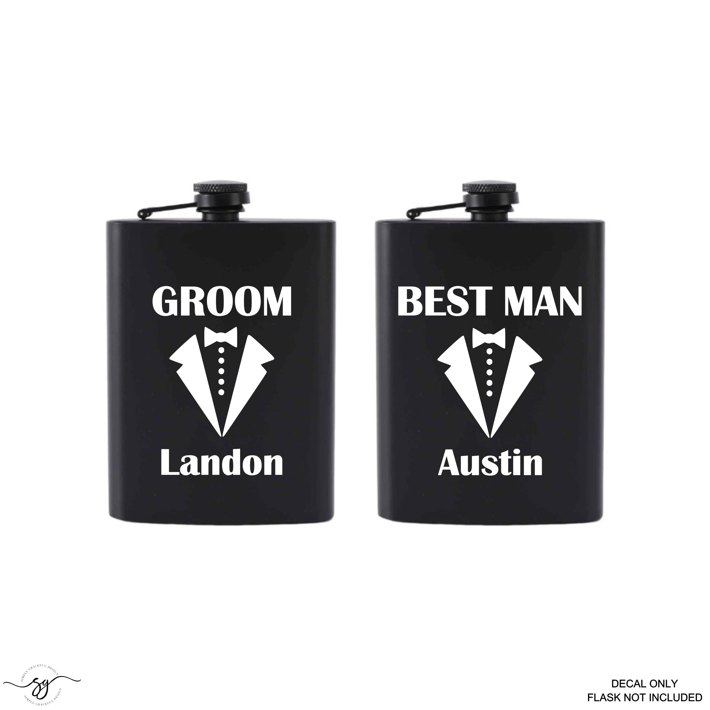 Vinyl Stickers Groomsmen