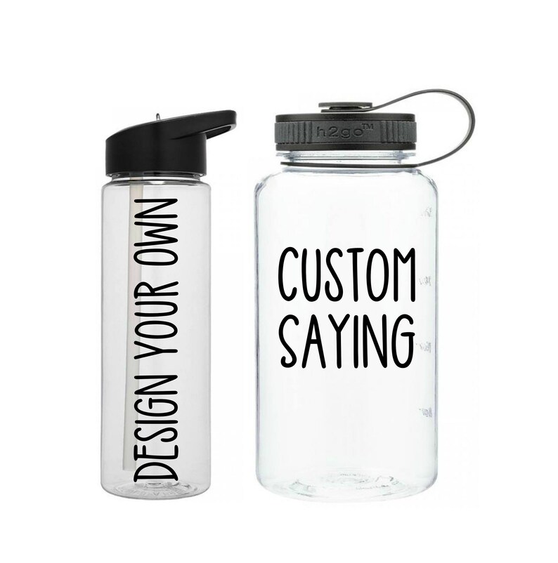 Custom Design Water Bottle