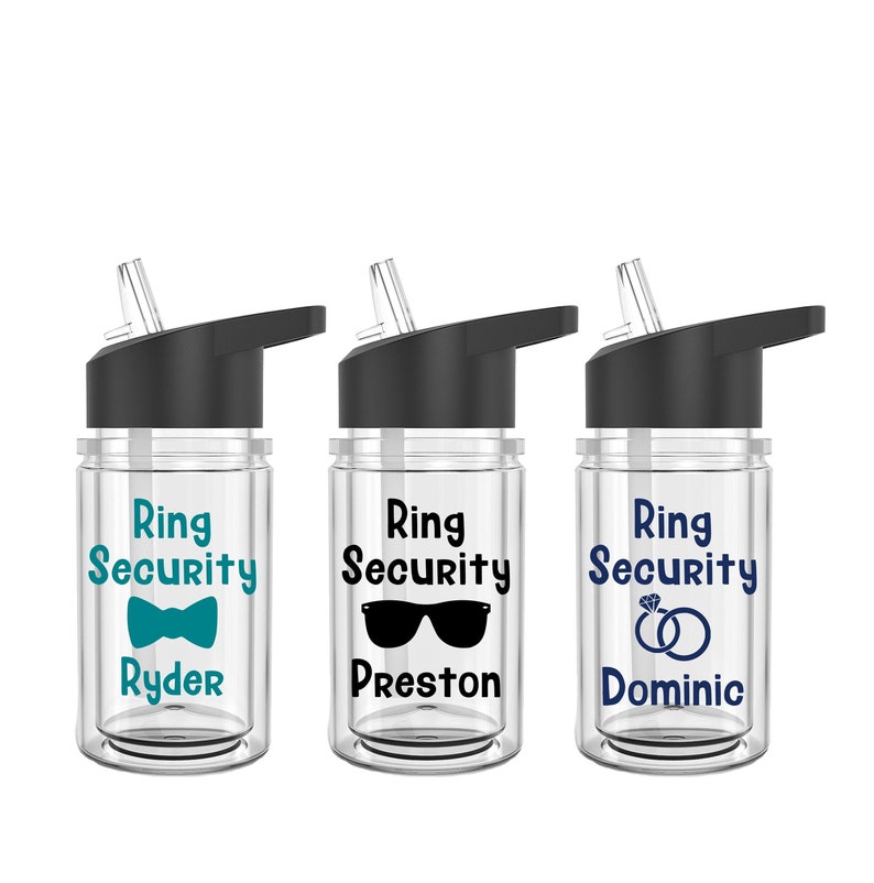 Ring Security Water Bottle Ring Security Gift Ring Security Etsy