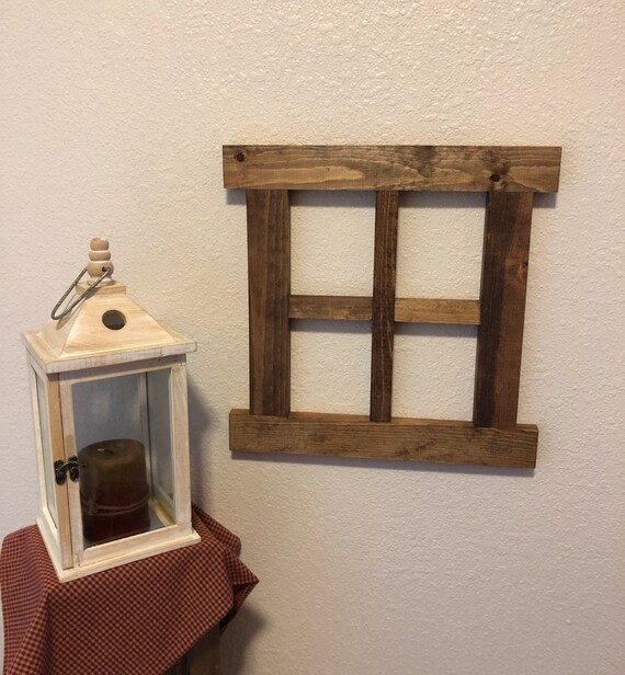 Small Rustic Handmade Window Frame Wall Decor Wall Decor For Etsy