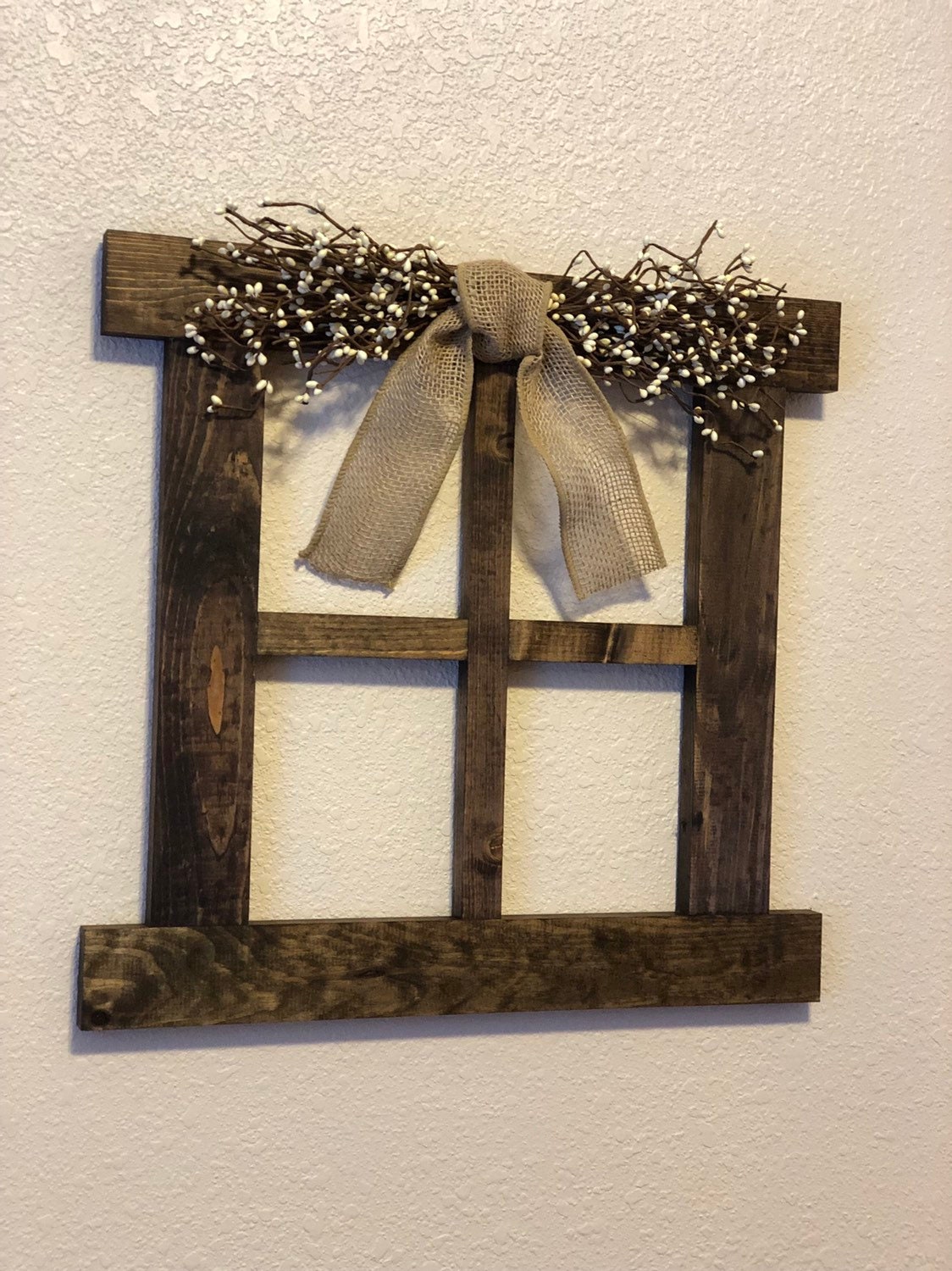 Large primitive rustic wall decor Decor for living room | Etsy
