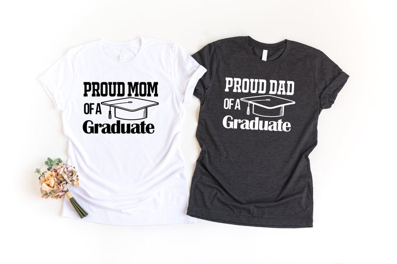 Graduation shirts for parentsProud mom 