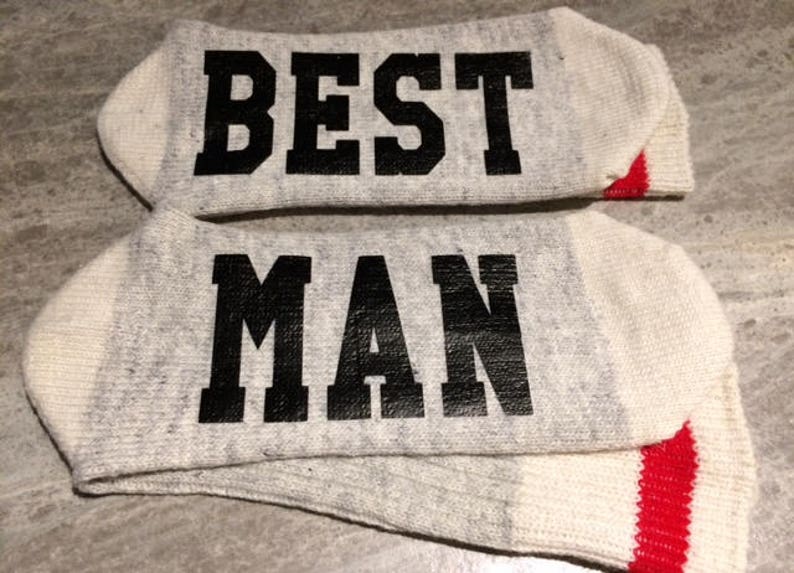 Wedding Party/Bridal Party Word Socks Funny Socks Novelty Etsy