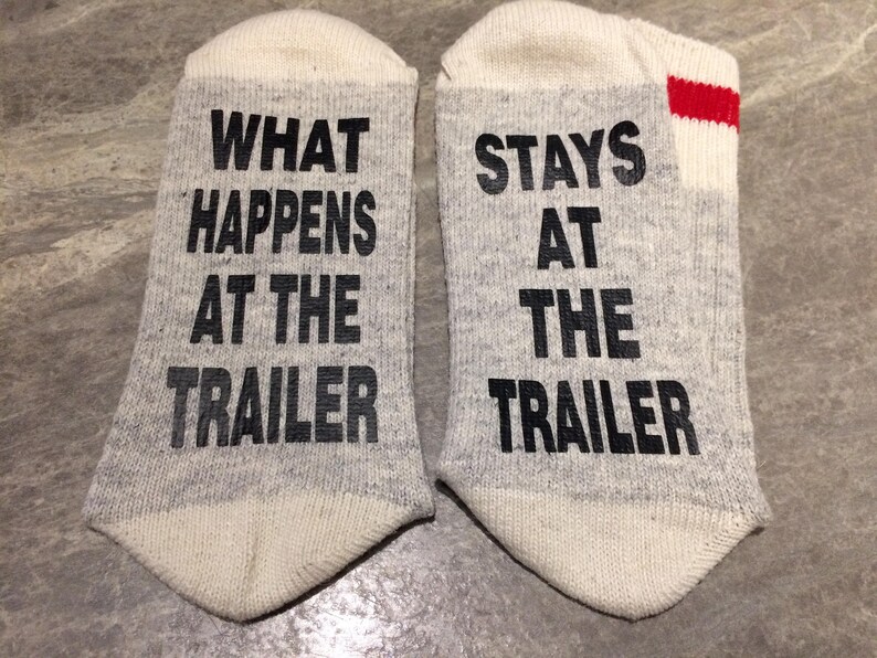 What Happens at the Trailer ... Stays at the Trailer word - Etsy Canada