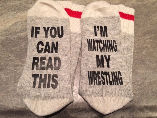 If You Can Read This I M Watching My Wrestling Word Etsy