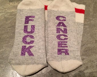 Fuck .... Cancer (Word Socks) All Cancer