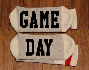 Game ... Day (Word Socks - Funny Socks - Novelty Socks)