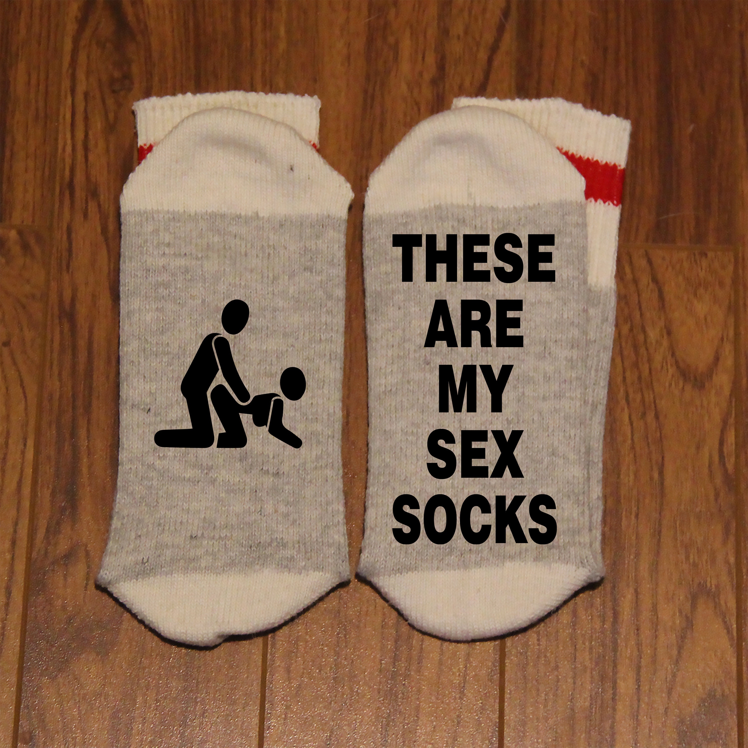 This Are My Sex Socks Word Sokken Funny Socks Novelty foto