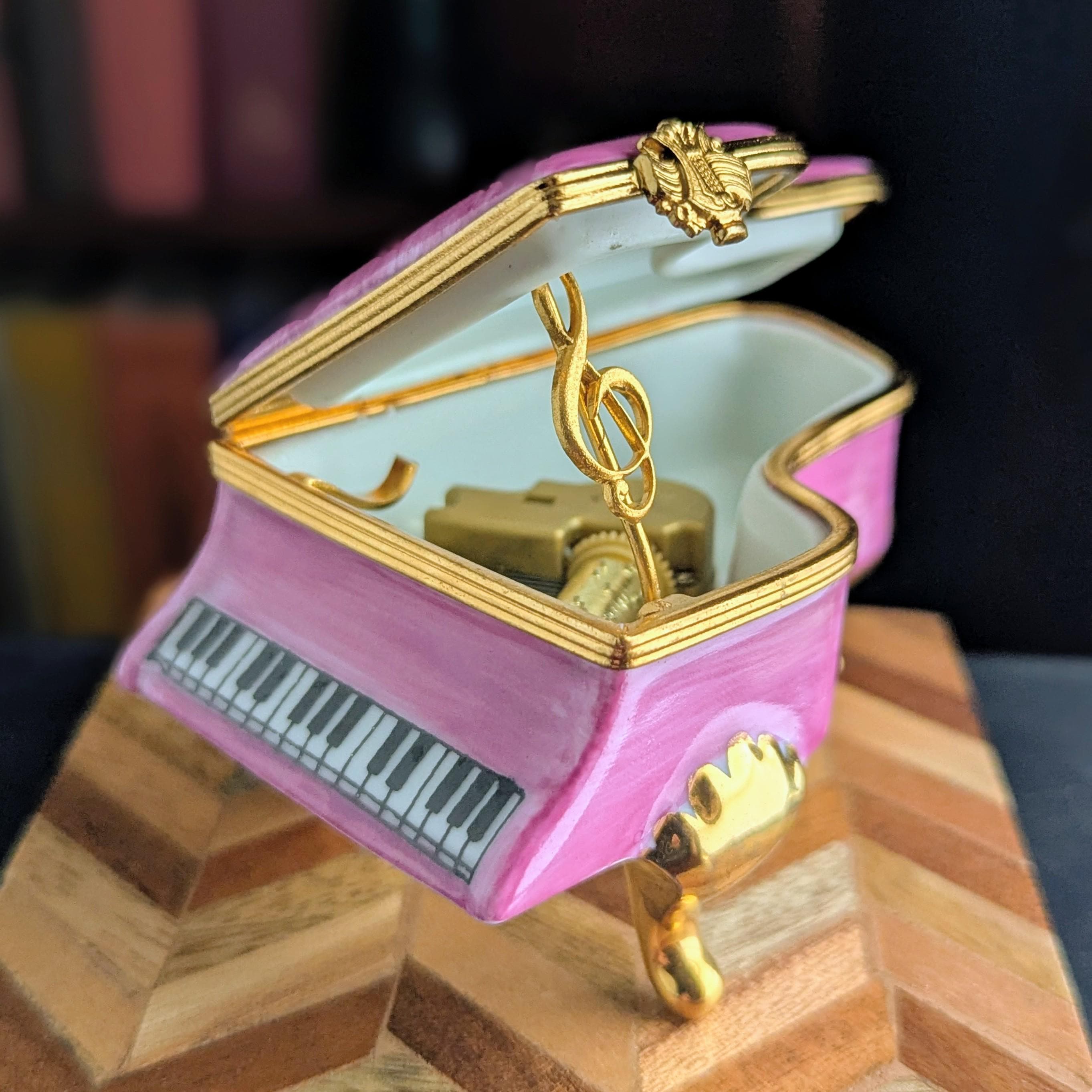 Limoges Piano Trinket Box - Etsy