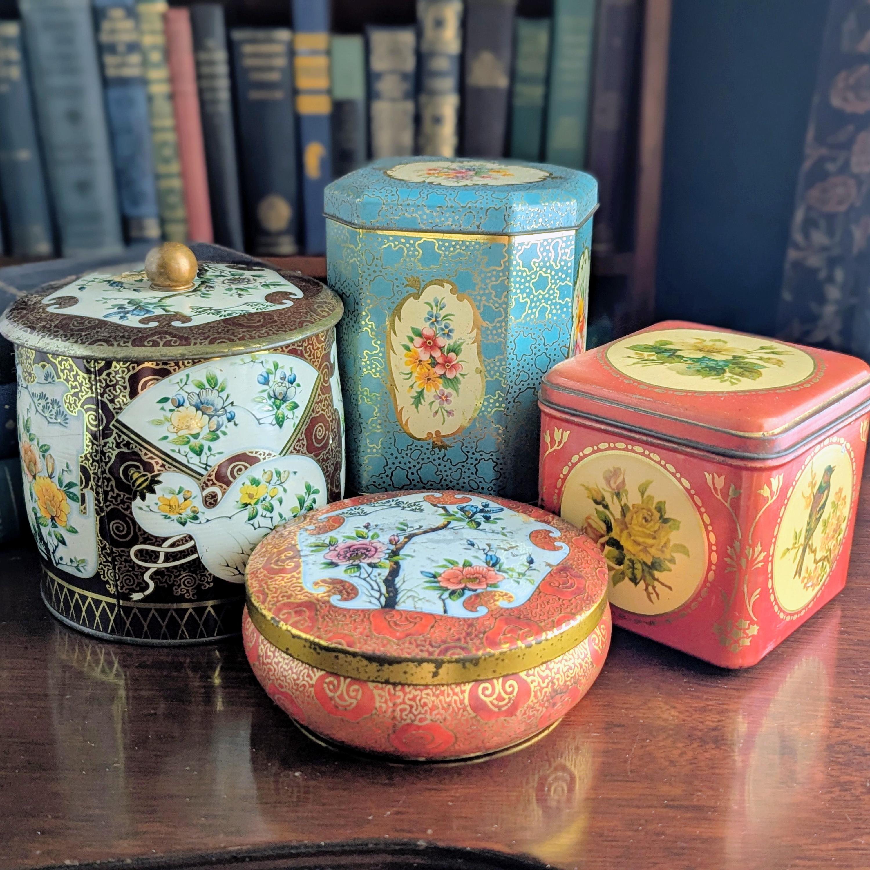 Vintage biscuit tin - Etsy 日本