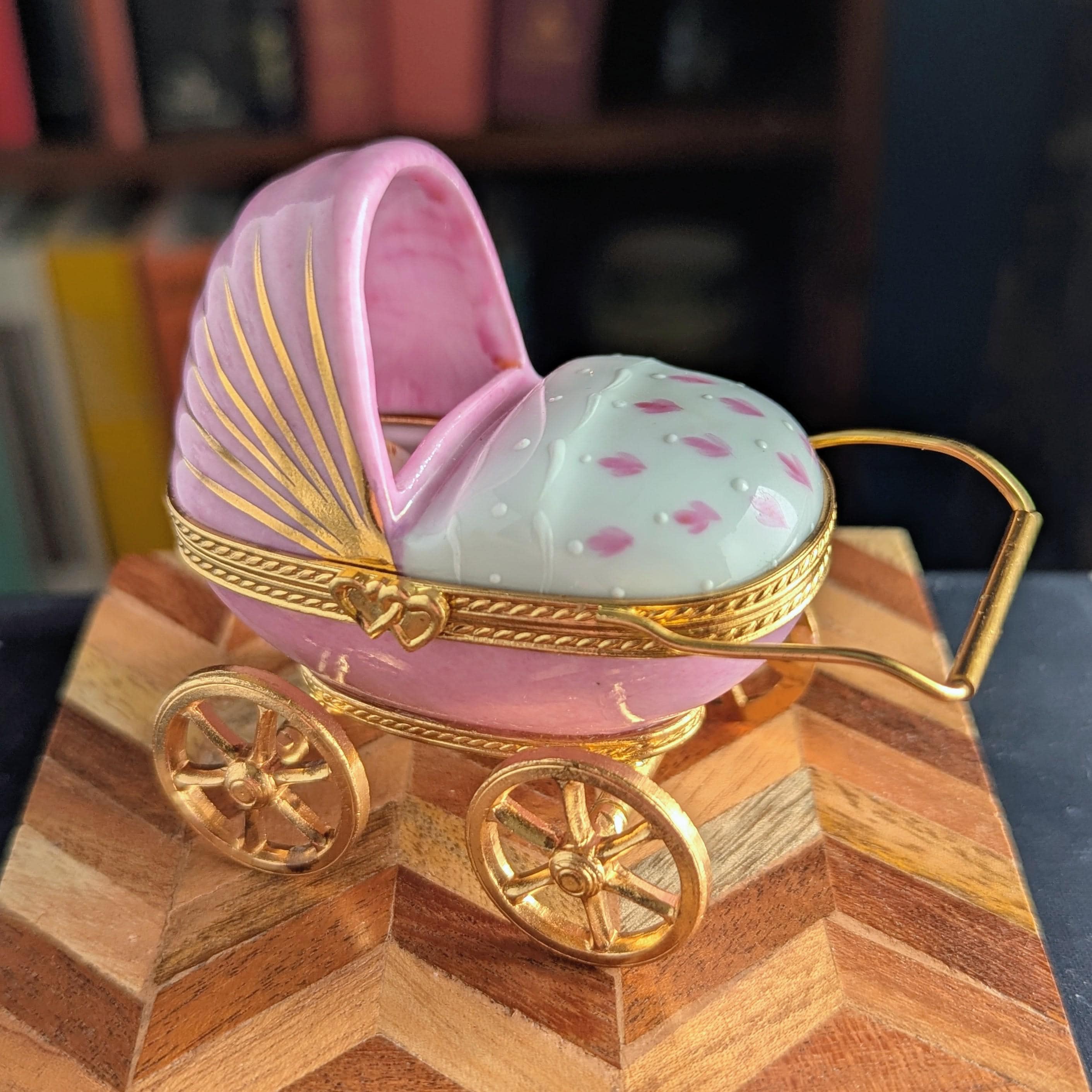 ベビーカー　トリンケットボックス Carriage Trinket Box - Etsy