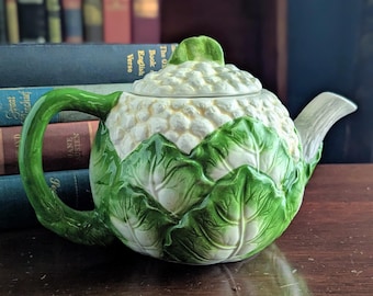 Vintage Cauliflower Novelty Teapot | Wang's International Ceramic Teapot