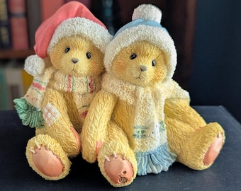 Vintage Cherished Teddies "Jamie and Ashley" - I'm All Wrapped Up in Your Love