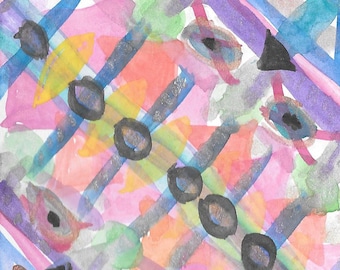 Quilt Hello Notecard