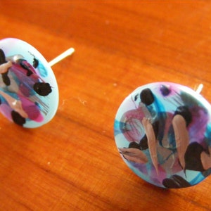 Colorful Dots Earrings