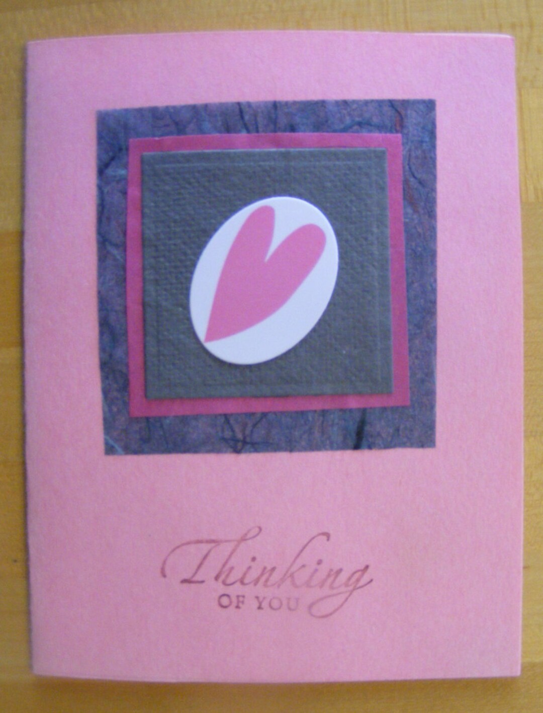 Thinking of You With Love Card - Etsy