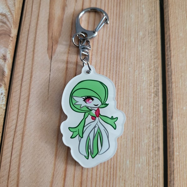 Gardevoir Keychain Etsy