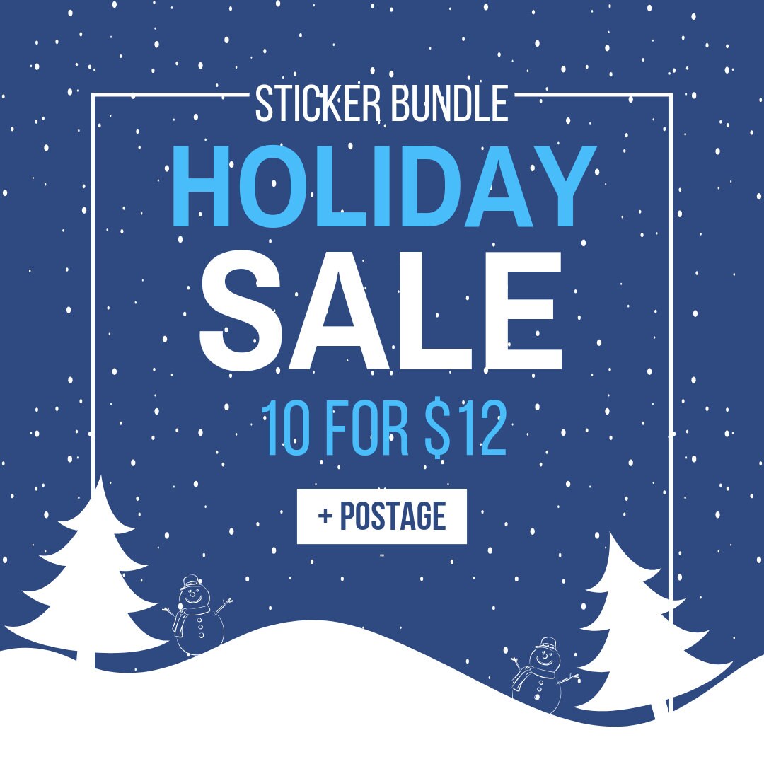 Make Your Own Sticker Bundle pack of 10 Stickers Etsy
