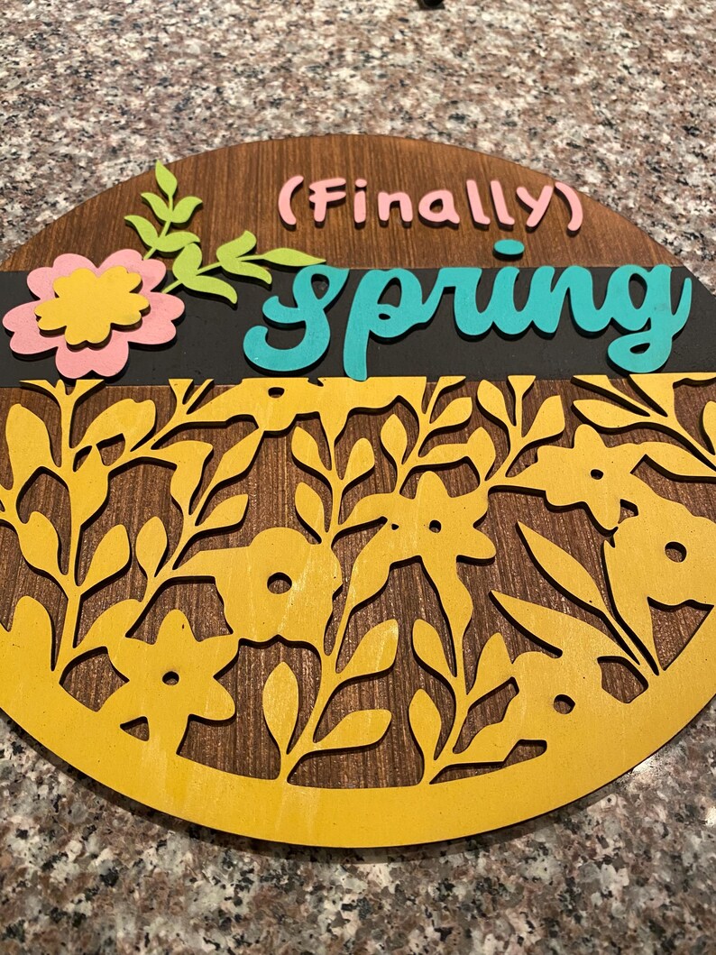 Spring Has Spring Finally Finally Spring SVG - Etsy