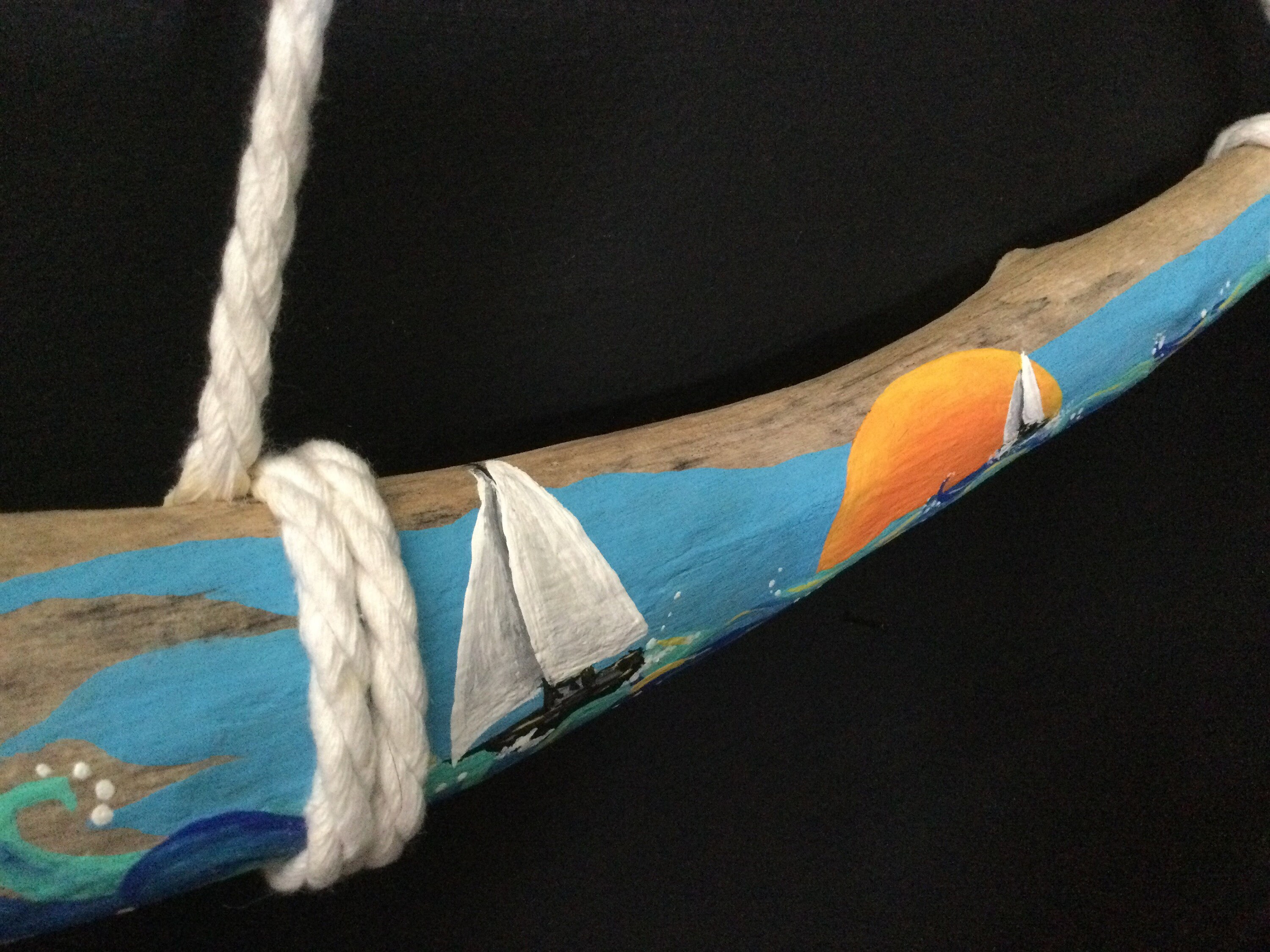 Arte náutico natural de madera a la deriva2x16 | Etsy