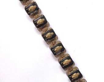 Vintage Face Masks Bracelet | Ethnic Playful Special | Maya Gods Egyptian