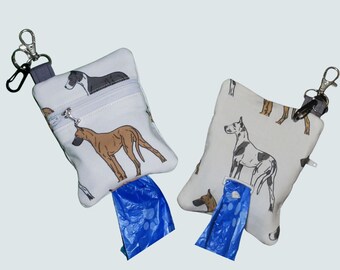 Great Dane Poop bag Holder, Doggy waste bag holder, Dog walker gift idea, Dane Mom Mothers day gift